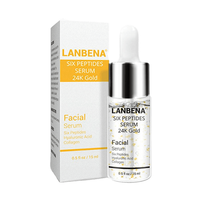 Lanbena Six Peptide Serum 24K Gold (15ml)