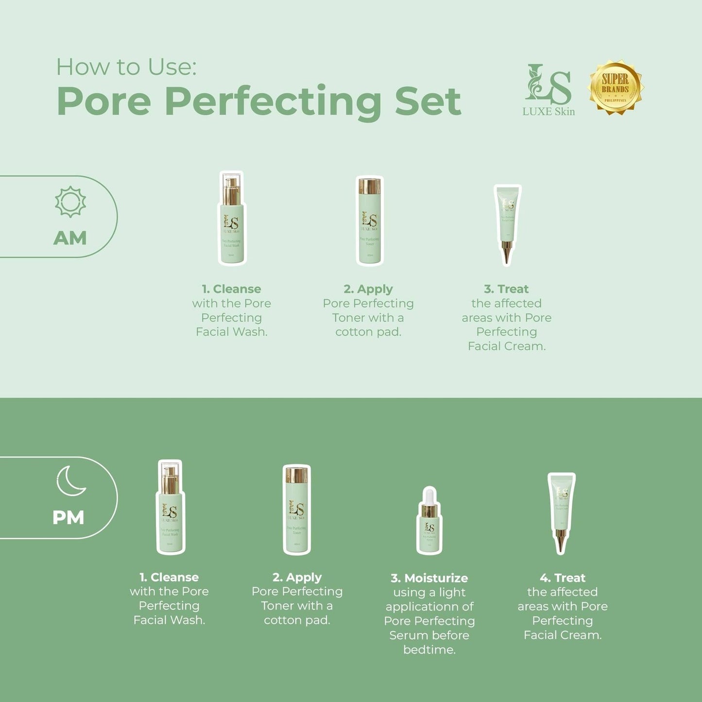 Luxe Skin Pore Perfecting Set