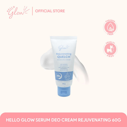 Hello Glow Quelch Rejuvenating Serum Deo Cream (60gm)