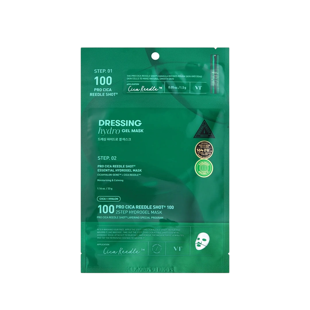 VT Pro Cica Reedle Shot 100 2Step Hydrogel Mask (1pc)