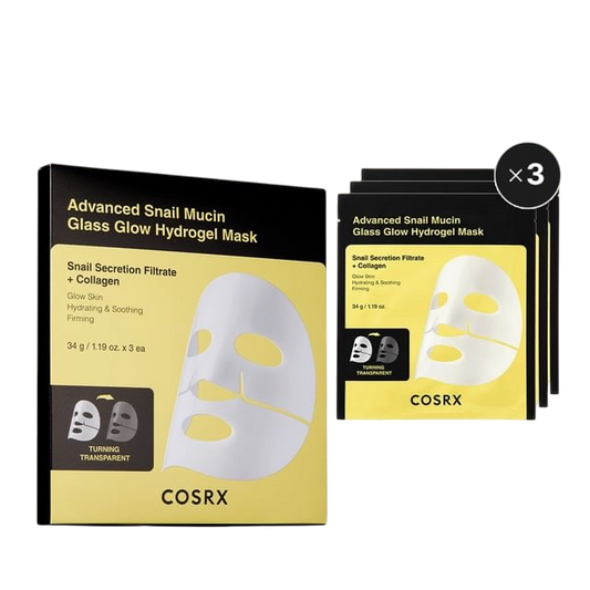 COSRX Advanced Snail Mucin Glass Glow Hydrogel Mask