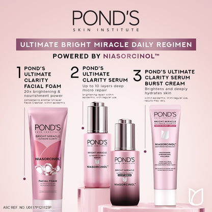 POND’S Bright Ultimate Clarity Miracle Serum Day Cream (40gm)