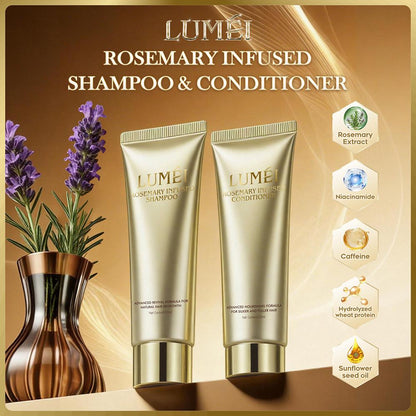 Lumei Rosemary Infused Shampoo & Conditioner