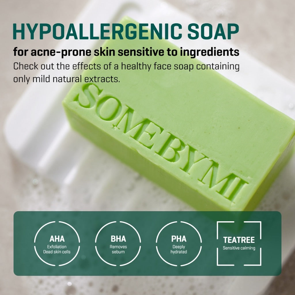 Some By Mi AHA BHA PHA 30Days Miracle Cleansing Bar Soap (106gm)