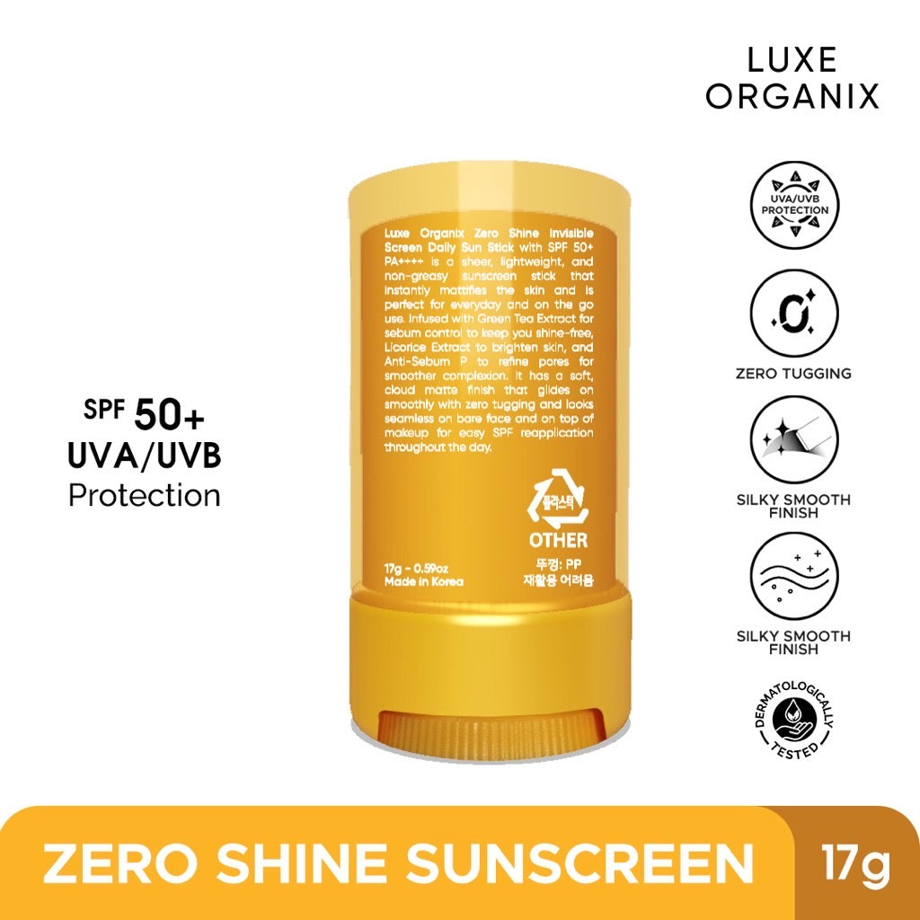 Luxe Organix Zero Shine Invisible Sunscreen (17gm)