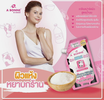 A Bonne Spa Milk Salt (350gm)