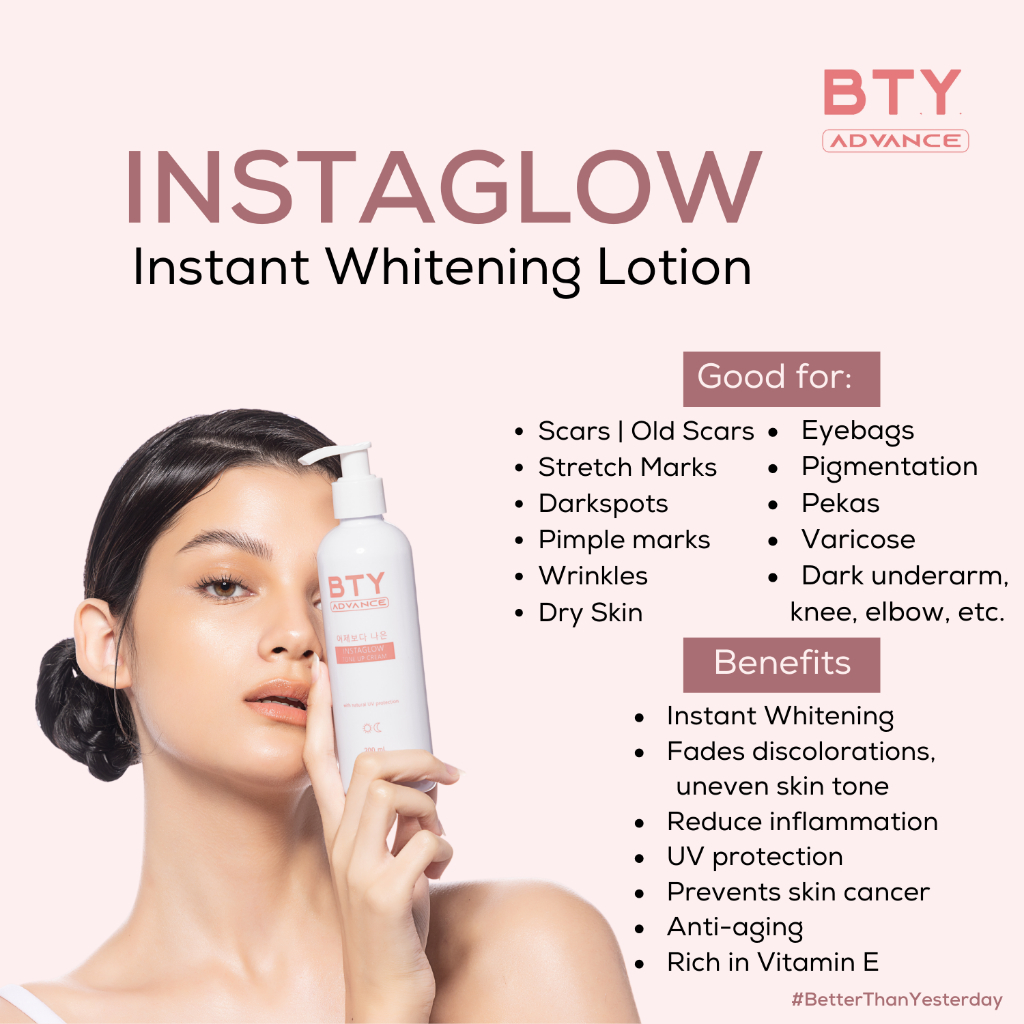 BTY Advance Power Duo Set (Instaglow + Overnight Mask)