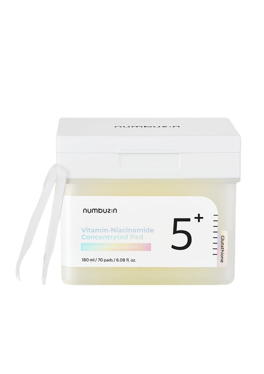 Numbuzin No.5+ Glutathione Vitamin Concentrated Toner Pads (70pads)