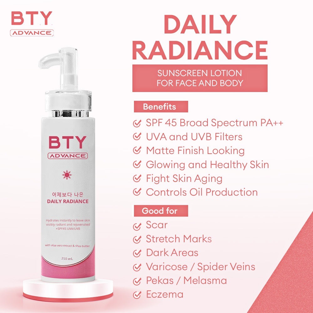 BTY Advance Power Duo Set (Daily Radiance + Overnight Mask)