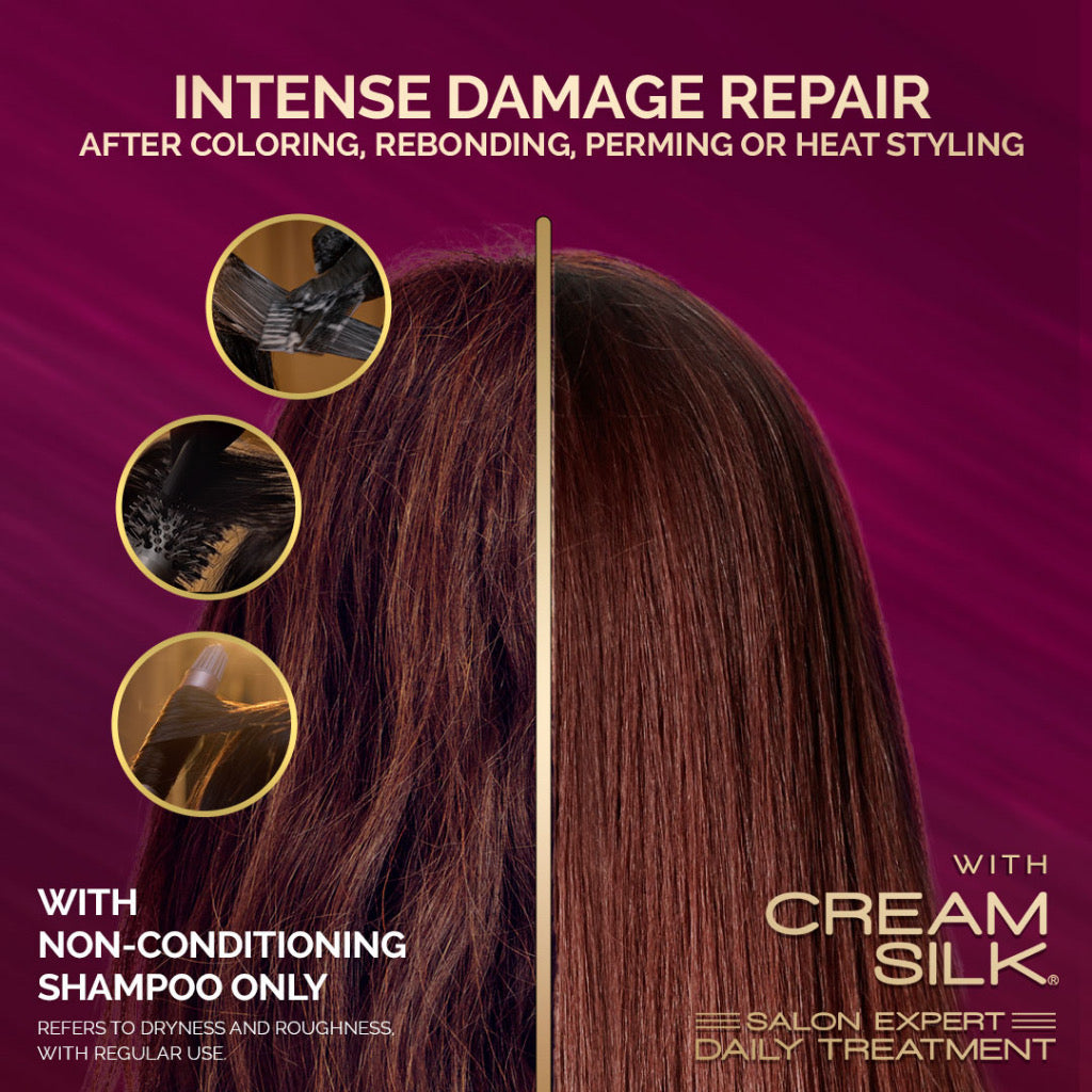 CREAM SILK Treatment Keratin Rebond Straight (650ml)