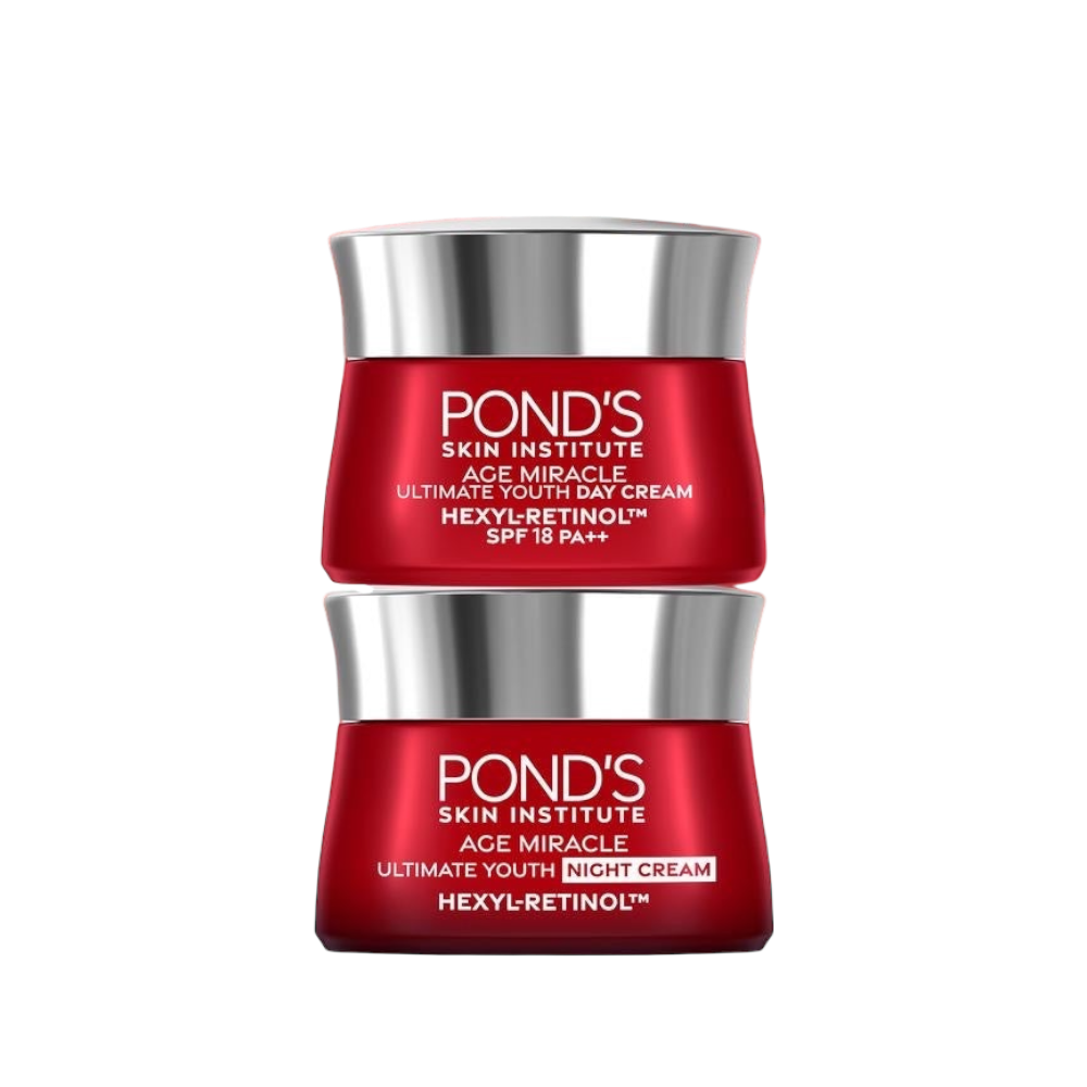 PONDS Age Miracle Day & Night Cream Duo Set (9gmx2)