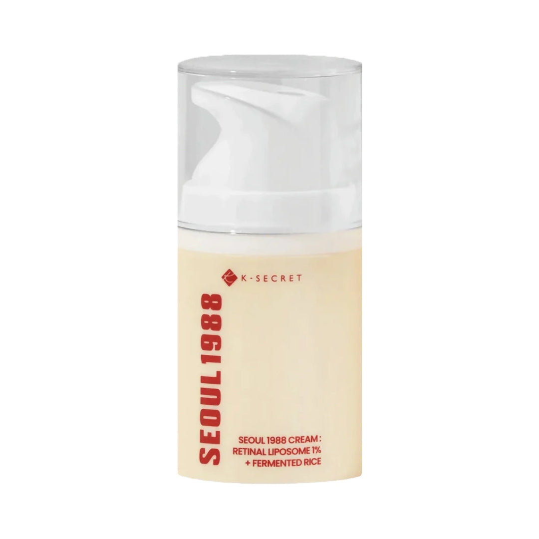K-SECRET Seoul 1988 Cream: Retinal Liposome 1% + Fermented Rice (50ml)