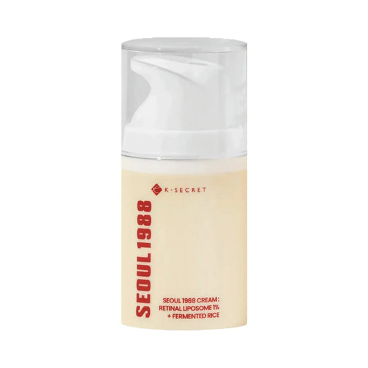 K-SECRET Seoul 1988 Cream: Retinal Liposome 1% + Fermented Rice (50ml)