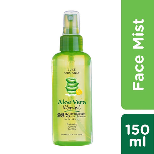 Luxe Organix Aloe Vera Vitamin C Water Mist (150ml)