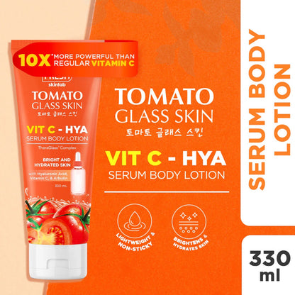 FRESH skinlab Tomato Glass Skin Vit C - Hya Serum Body Lotion (330ml)