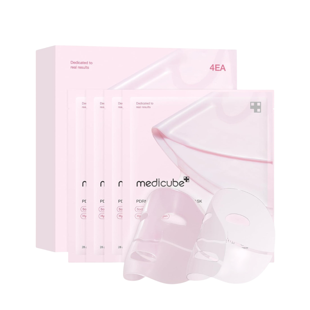Medicube PDRN Pink Collagen Gel Mask (1pack/4 sheet masks)