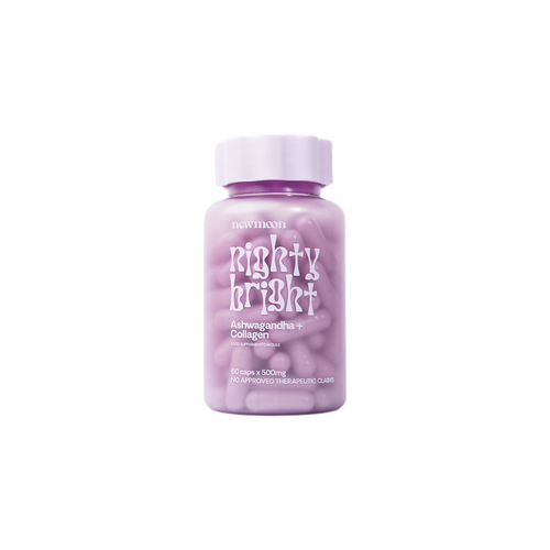 New Moon Nighty Bright Ashwagandha + Collagen (60caps)