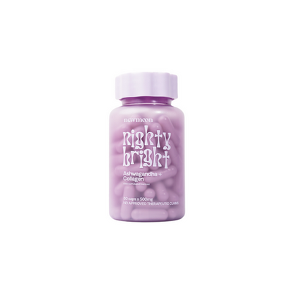 New Moon Nighty Bright Ashwagandha + Collagen (60caps)