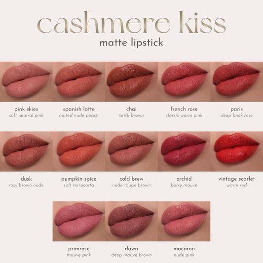 Absidy Cashmere Kiss Matte Lipsticks