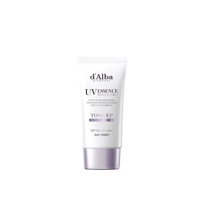 d Alba UV Essence Waterfull Tone-Up Purple Correcting Sun Cream SPF50+