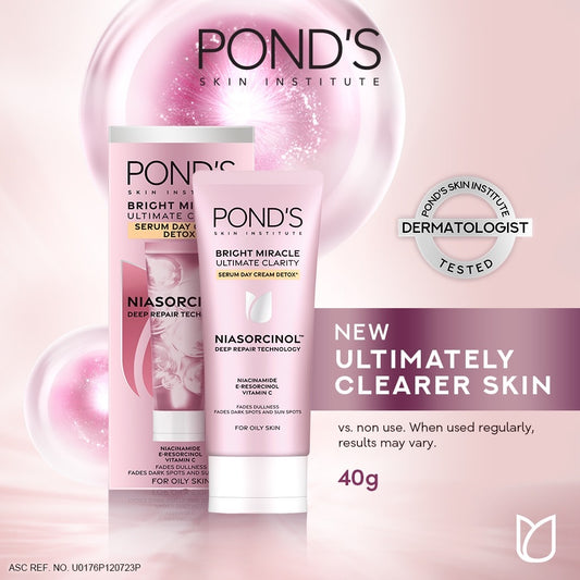 POND’S Bright Miracle Serum Day Cream Detox (40gm)