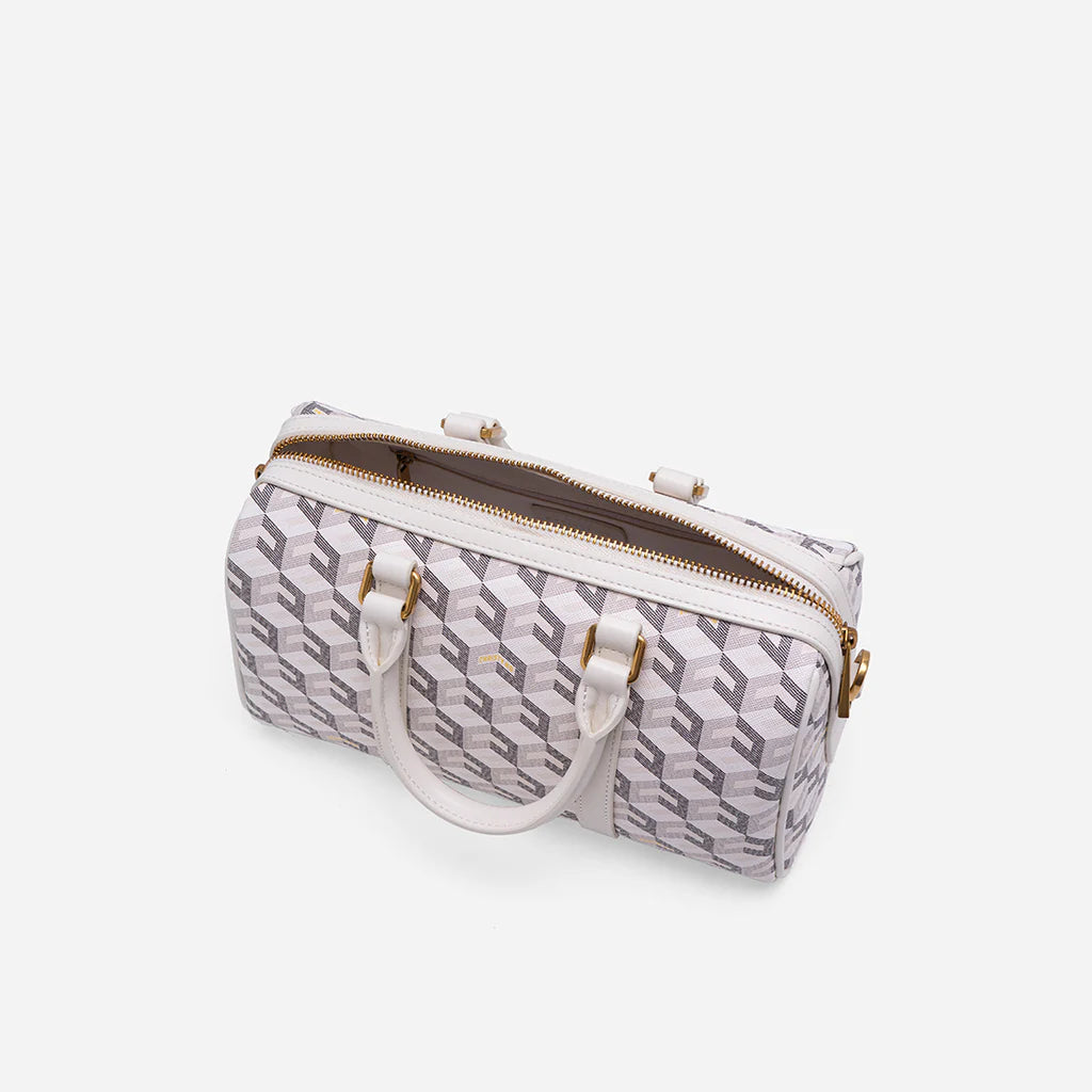 Christy Ng Enzo Mini Duffle Bag White