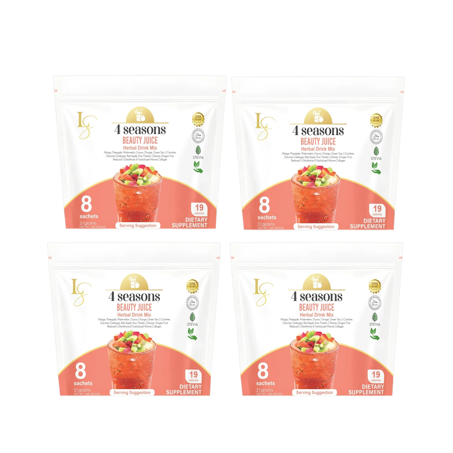 LS 4 Seasons Beauty Juice (Bundle of 4)