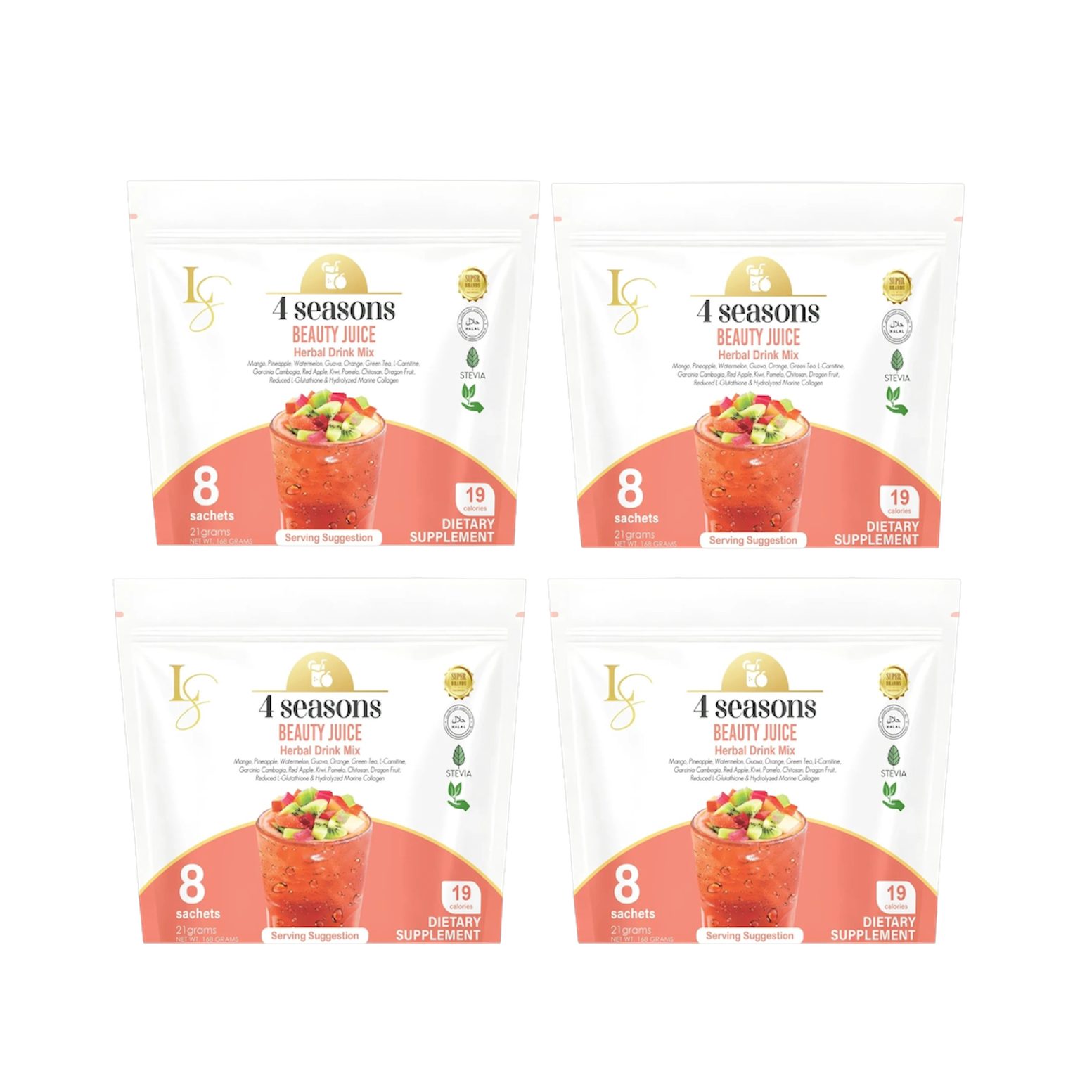 LS 4 Seasons Beauty Juice (Bundle of 4)