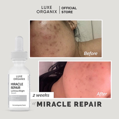 Luxe Organix Miracle Repair Luminous Bright Serum (30ml)