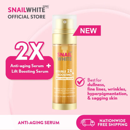 Snail White Double Boosting Anti-Aging Serum