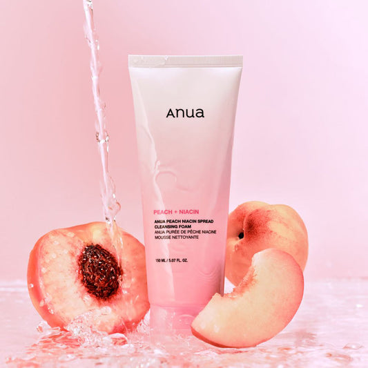 Anua Peach Niacin Spread Cleansing Foam (150ml)
