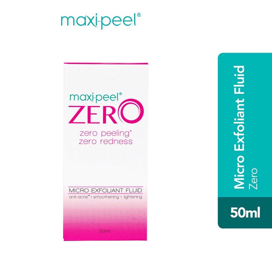 Maxi-Peel Zero Micro Exfoliant Fluid Anti-Acne Blackhead Remover with AHA & BHA (50ml)