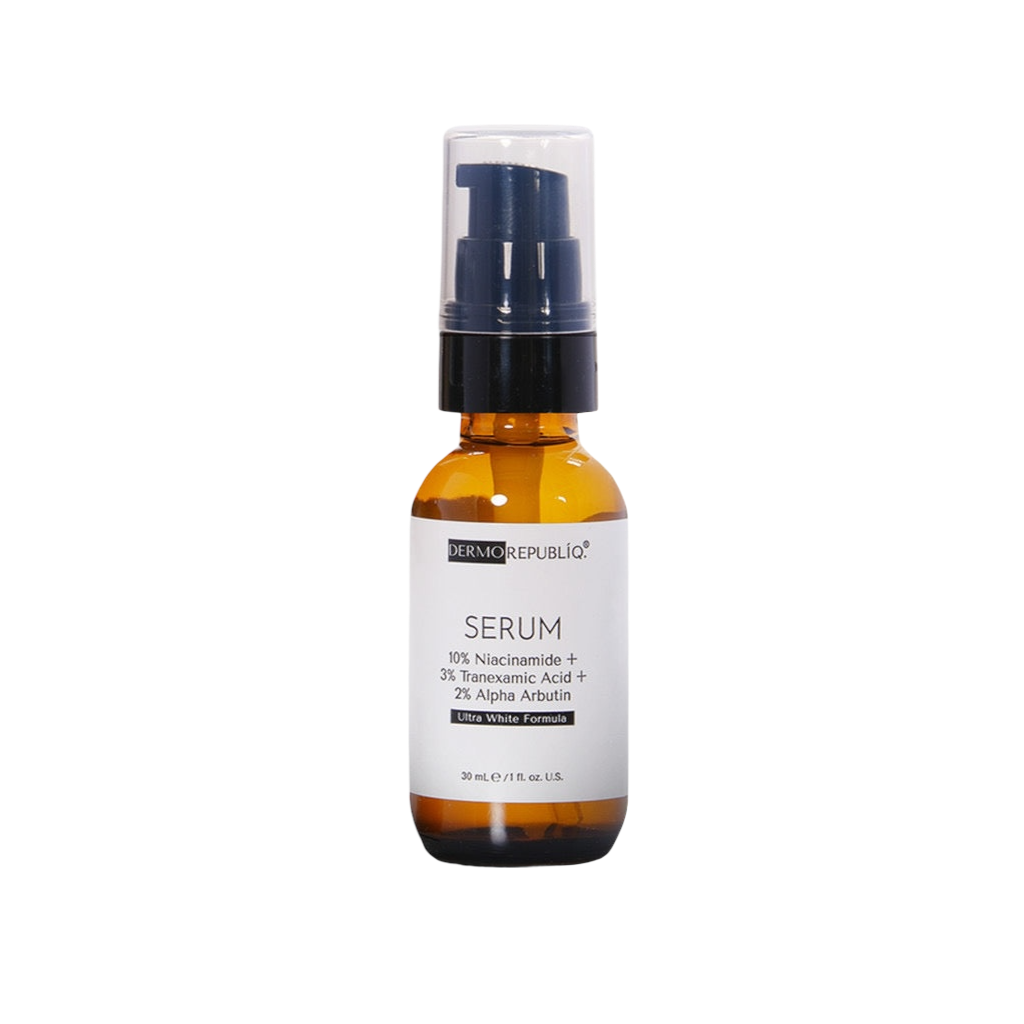 Dermorepubliq 10% Niacinamide + 3% Tranexamic Acid + 2% Alpha Arbutin Ultra White Serum (30ml)