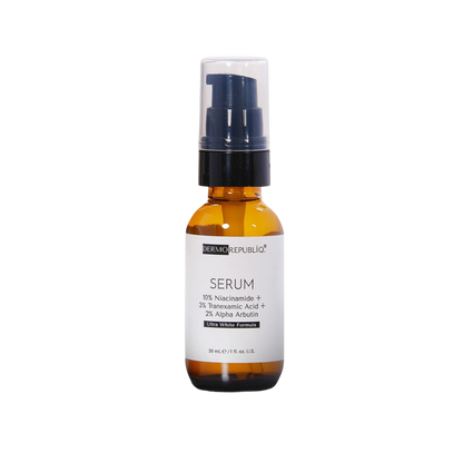 Dermorepubliq 10% Niacinamide + 3% Tranexamic Acid + 2% Alpha Arbutin Ultra White Serum (30ml)
