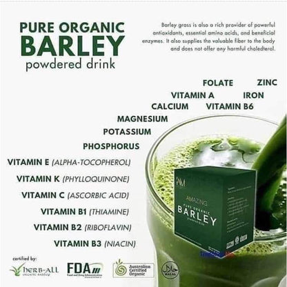 I AM WORLDWIDE - Pure Organic Barley Powdered Drink