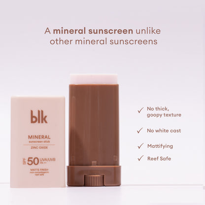 BLK Universal Mineral Sunscreen Stick SPF50 PA++