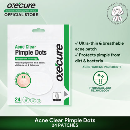 Oxecure Acne Clear Pimple Dots (24patches)