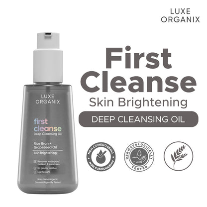 Luxe Organix First Cleanse Deep Cleansing Oil (150ml)