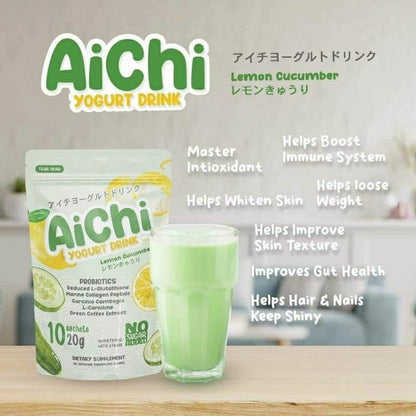 Aichi Yogurt Drink Lemon+ Cucumber (10sachets)