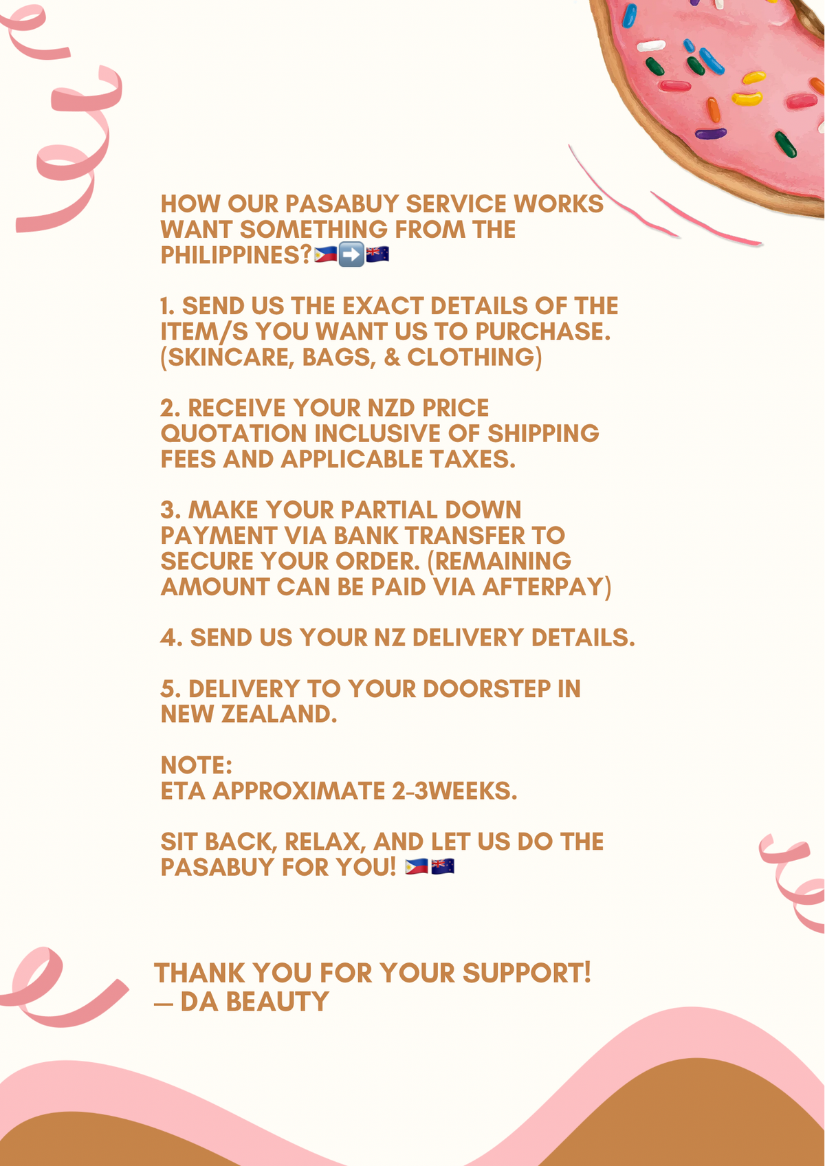 Pasabuy Partial Payment Check-out Link