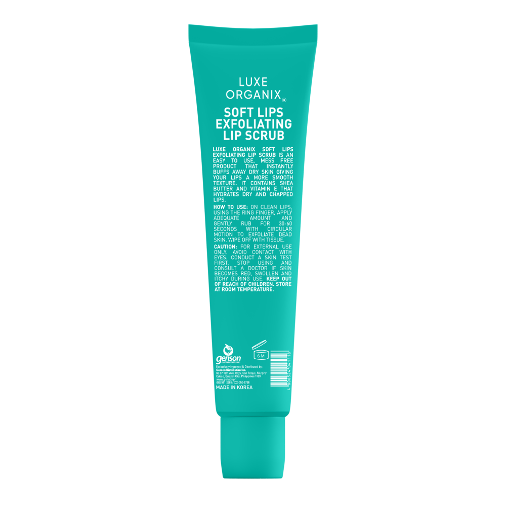 Luxe Organix Smooth Lips Exfoliating Lip Scrub