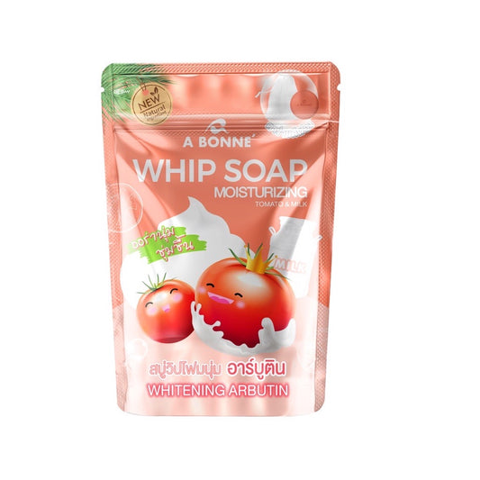 A Bonne Whip Soap Moisturizing Tomato & Milk (100gm)