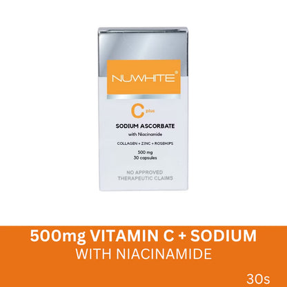 NUWHITE CPlus Sodium Ascorbate (30caps)