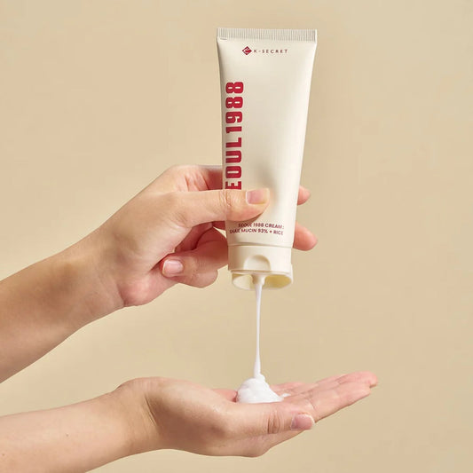 K-SECRET Seoul 1988 Cream: Snail Mucin 93% + Rice (100ml)