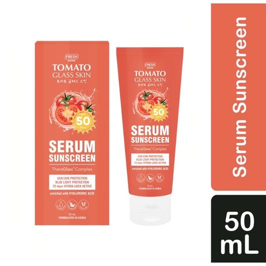 FRESH skinlab Tomato Glass Skin 3in1 Vitamin C Brightening Sunscreen SPF50 PA++ (50ml)