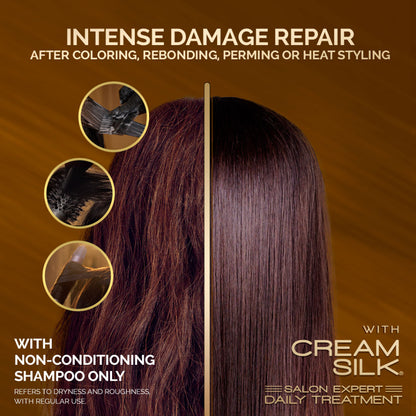 CREAM SILK Daily Treatment Keratin Damage Repair (650ml)