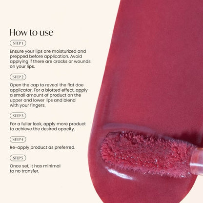 GRWM Cosmetics Cushion Tint - Velvet Lip Stain