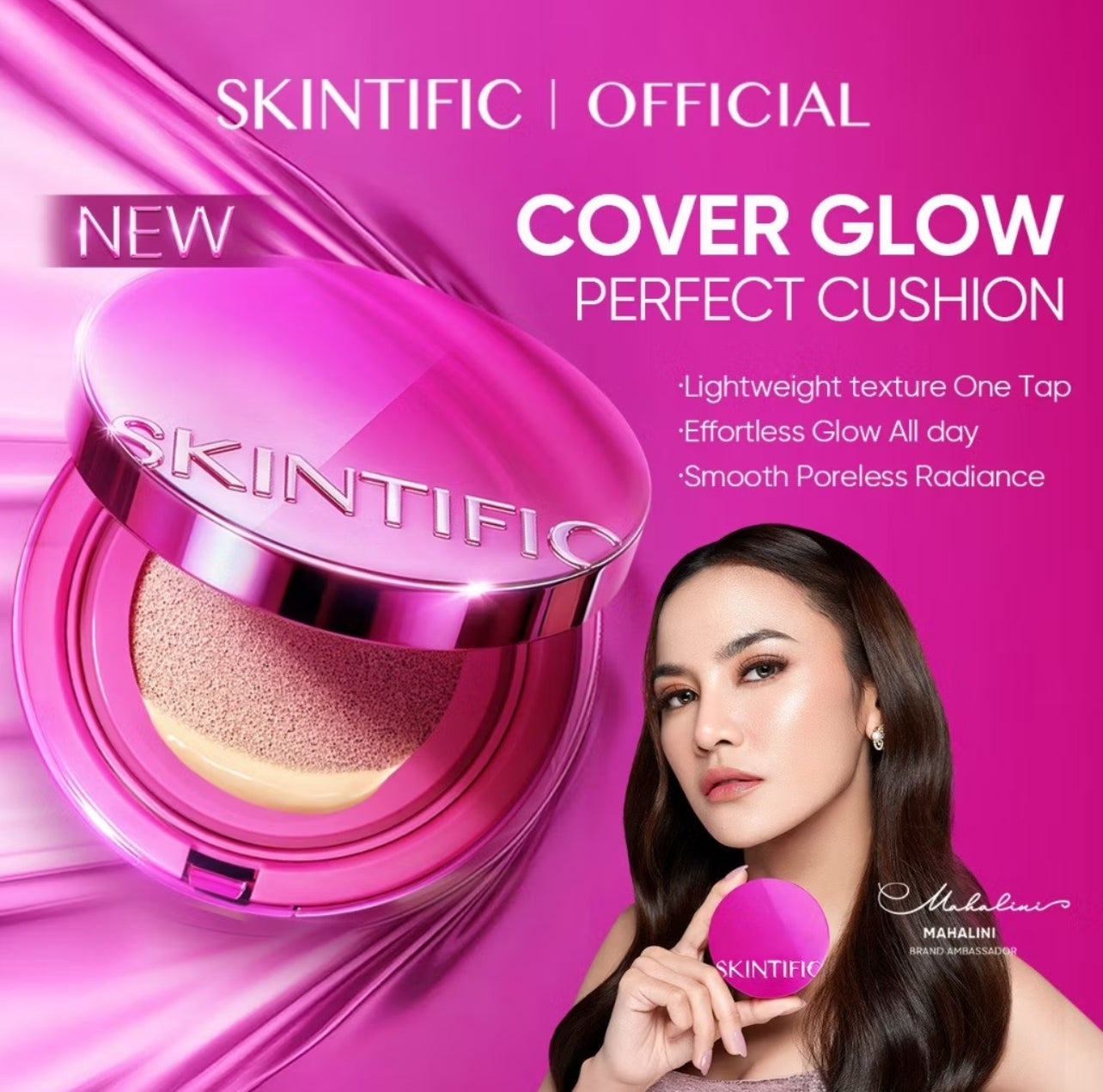 Skintific Cover Glow Perfect Cushion