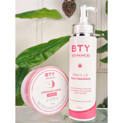 BTY Advance Power Duo Set (Daily Radiance + Overnight Mask)