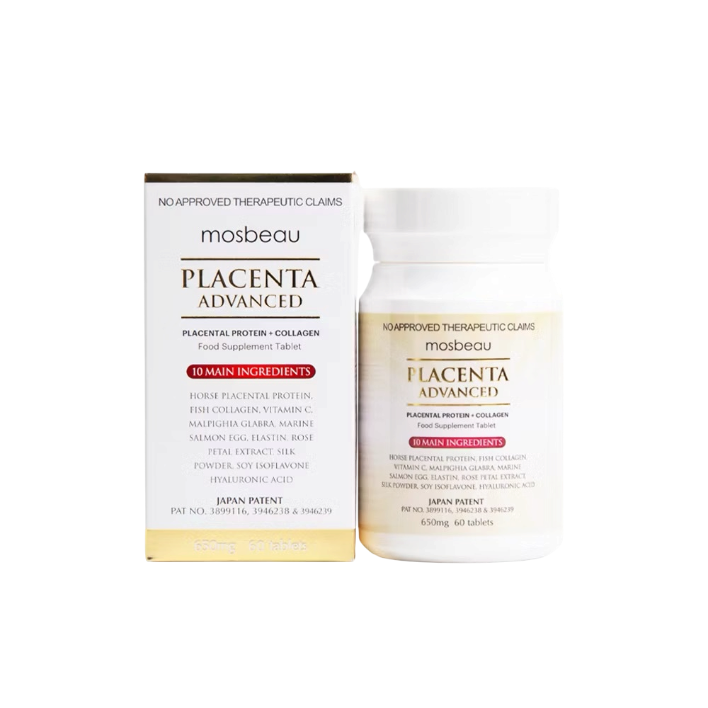 Mosbeau Placenta Advanced  (60tablets)